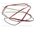 87213D5000 - Body: Spoiler Seal Strip for Kia Image