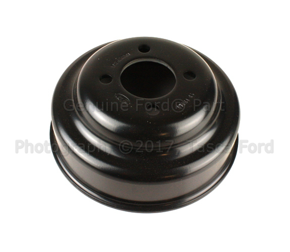 5L3Z8509AA - Cooling System: Pulley for Ford: E-150, E-150 Club Wagon, E-150 Econoline, E-150 Econoline Club Wagon, E-250, E-250 Econoline, F-150, F-150 Heritage Image