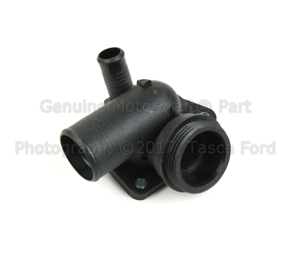 3W4Z8592AA - Cooling System: Thermostat Cover for Ford Image