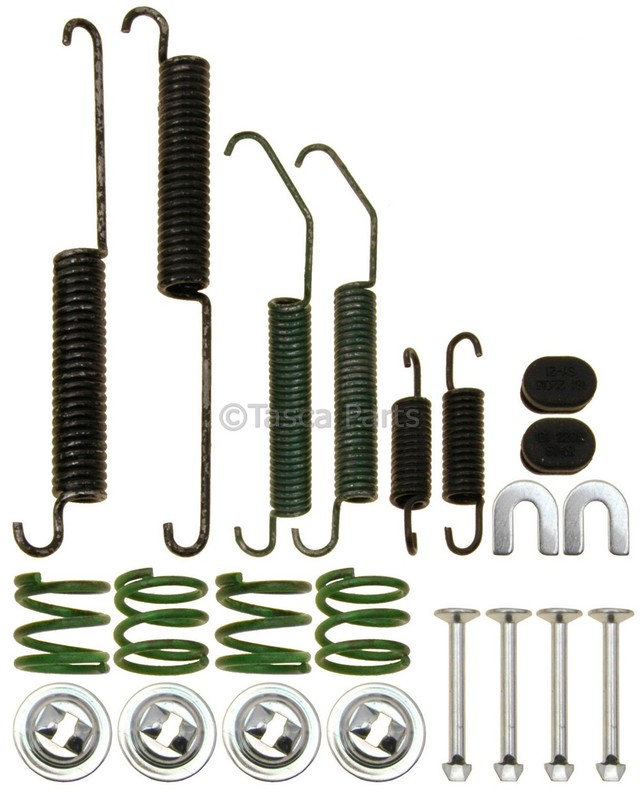 19325600 - : Rear Drum Brake Hardware Kit with Springs, Pins, Retainers, and Covers for GM Image
