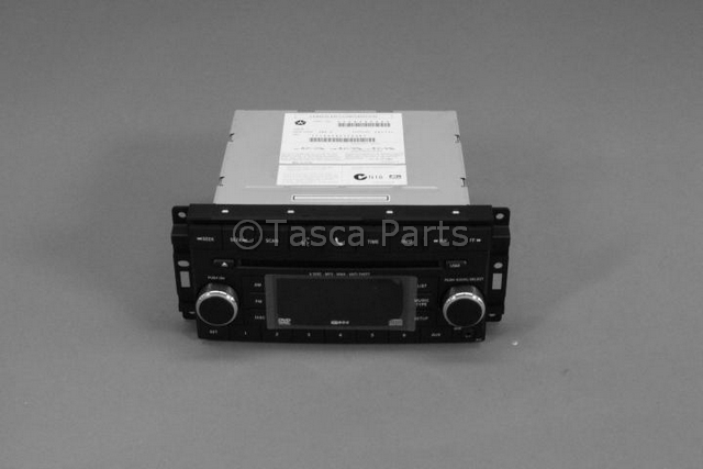 68252826AC - Electrical: Am/fm/6 Dvd Radio for Dodge: Journey, Nitro, Ram 1500 | Jeep: Liberty, Wrangler, Wrangler JK Image