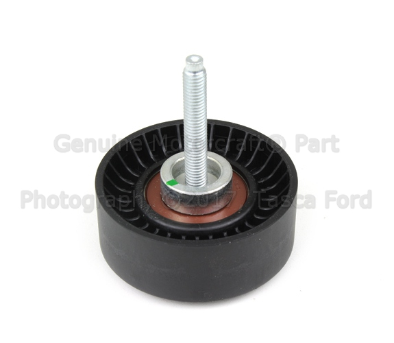 4S7Z8678A - Cooling System: Idler Pulley for Ford: Escape, Focus, Fusion, Transit Connect | Mercury: Mariner, Milan Image
