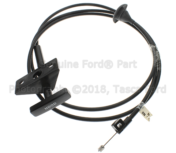 E3ZZ16916A - Body: Release Cable for Ford: LTD, Mustang, Thunderbird | Mercury: Capri, Cougar, Marquis Image