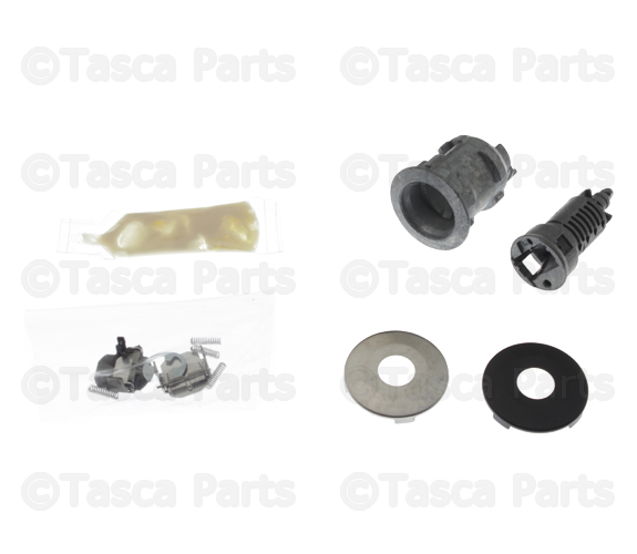 68001713AA - Wiper/Washers-Miscellaneous: Door Lock Cylinder for Chrysler: PT Cruiser | Dodge: Nitro | Jeep: Cherokee, Liberty, Wrangler, Wrangler JK Image