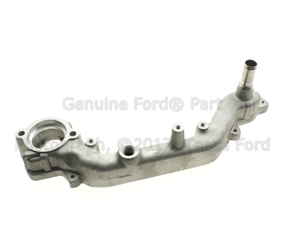 2L1Z8C368AA - Engine: Engine Coolant Thermostat Housing for Ford: E-150, E-150 Club Wagon, E-150 Econoline, E-150 Econoline Club Wagon, E-250, E-250 Econoline, E-350 Club Wagon, E-350 Econoline Club Wagon, E-350 Super Duty, E-450 Econoline Super Duty, E-450 Super Duty, Excursion, Expedition, F-150, F-150 Heritage, F-250 Super Duty, F-350 Super Duty Image