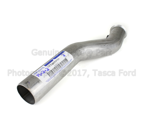 F81Z6K854EA - Engine: Exhaust Pipe for Ford: E-350 Club Wagon, E-350 Econoline, E-350 Econoline Club Wagon, E-350 Super Duty, E-450 Econoline Super Duty, E-450 Super Duty, E-550 Econoline Super Duty, E-550 Super Duty, Econoline Super Duty, Excursion, F-250, F-250 HD, F-250 Super Duty, F-350, F-350 Super Duty, F-450 Super Duty, F-550 Super Duty, F-Super Duty Image