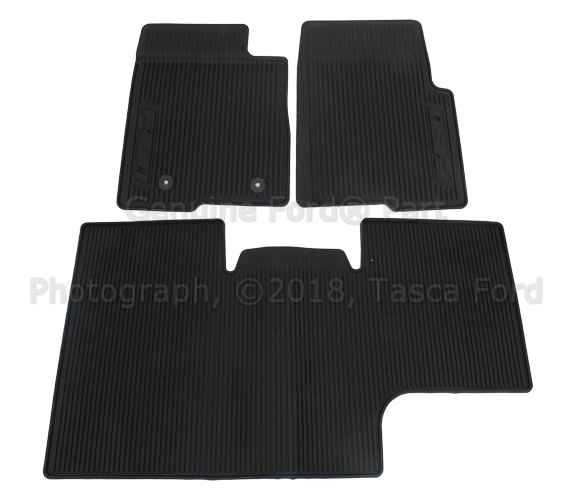 AL3Z1613300EA - Interior: Floor Mats, All-Weather (Models W\/ Sub-Woofer) for Ford: F-150 Image