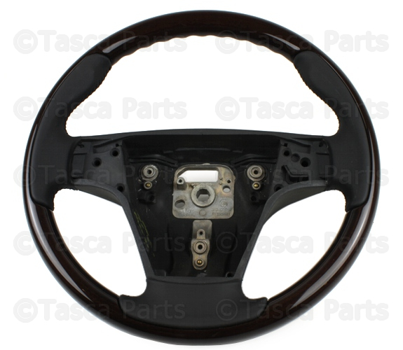 30741539 - Steering: Wood Steering Wheel - Polished finish for Volvo Image