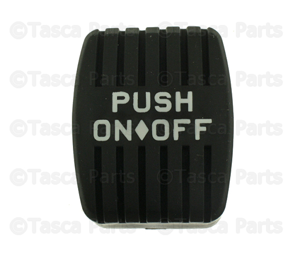 68044148AB - Brakes: Parking Brake Pedal Pad for Chrysler: 300 | Dodge: Challenger, Charger, Magnum Image