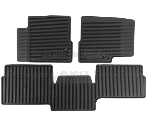 9L3Z1813300DA - Interior: All-Weather Vinyl Floor Mats for Ford: F-150, F-150 Heritage Image