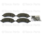 68334862AB - Brakes: Front Disc Brake Pad Kit for Chrysler: Aspen | Dodge: Dakota, Durango, Ram 1500 | Ram: 1500, 1500 Classic, Dakota Image