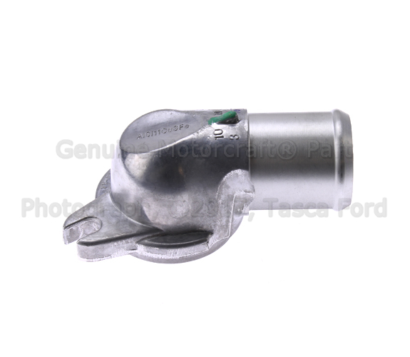 7R3Z8592A - Cooling System: Thermostat Housing for Ford: Explorer, Explorer Sport Trac, F-150, Mustang | Mercury: Mountaineer Image