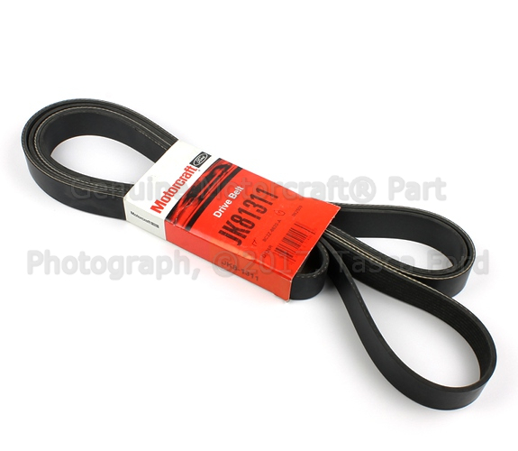 8C2Z8620A - Cooling System: Drive Belt for Ford: E-350 Super Duty, E-450 Super Duty Image