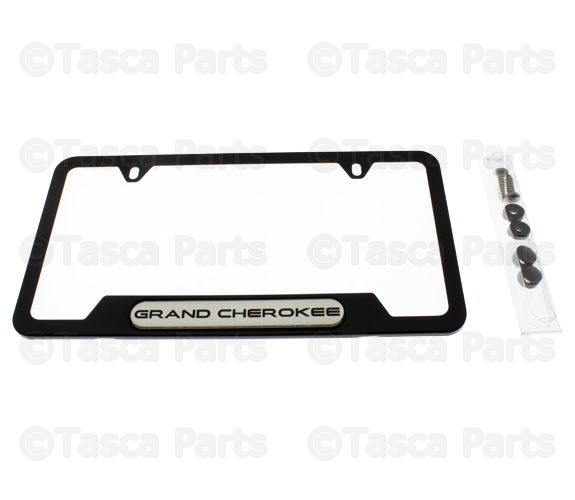 82213626AB - : License Plate Frame for Jeep: Grand Cherokee, Grand Cherokee L, Grand Cherokee WK Image