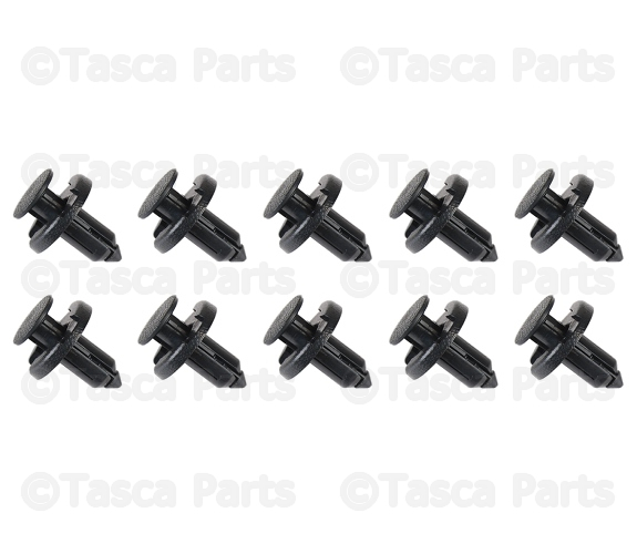 11296AG000 - Body: Shutter Assembly Clip for Nissan: 370Z, Altima, ARIYA, Juke, Kicks, LEAF, Maxima, Murano, NV1500, NV2500, NV3500, Pathfinder, Quest, Rogue, Sentra, Versa, Z Image