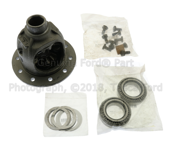 1L2Z3204AA - Front Drive Axle: Differential Assembly for Ford: Explorer, Explorer Sport Trac | Lincoln: Aviator | Mercury: Mountaineer Image