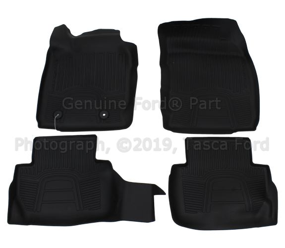 GN1Z6113300FA - : Floor Liner - Tray Style - Black - 4-Piece for Ford Image