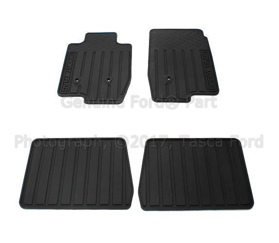 7A2Z7813300A - Interior: Floor Mats, All Weather Set for Ford: Explorer Sport Trac Image