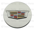 19351813 - : Wheel Center Caps, Silver w\\/Color Crest for GM Image