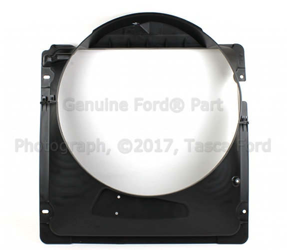 6L2Z8146B - Cooling System: Fan Shroud for Ford: Explorer, Explorer Sport Trac | Mercury: Mountaineer Image