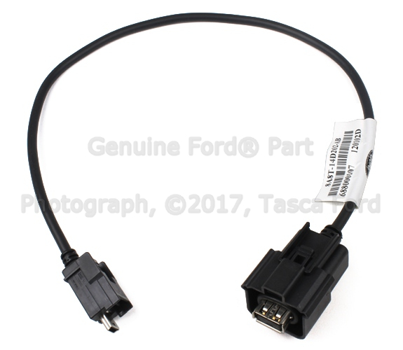 8A8Z14D202A - Entertainment &amp; Telematics: GPS Navigation System Antenna Cable for Ford Image