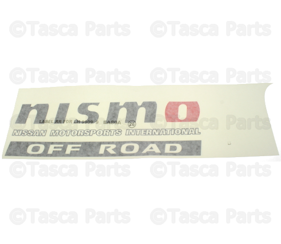 99099EA80A - : Decal - Driver's Side (LH) for Nissan Image