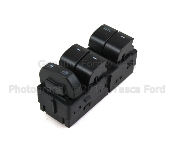 6L2Z14529BAA - Body: Window Switch for Ford: Edge, Expedition, Explorer, Explorer Sport Trac, F-250 Super Duty, F-350 Super Duty, F-450 Super Duty, F-550 Super Duty, Fusion | Mercury: Milan, Mountaineer Image