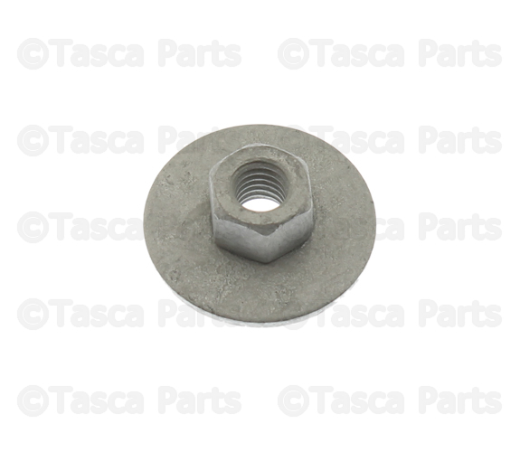 6510279AA - Exhaust: Hex Nut And Washer for Chrysler: 200, 300, Pacifica, Voyager | Dodge: Challenger, Charger, Charger Daytona, Dart, Durango | Jeep: Cherokee, Gladiator, Grand Cherokee, Grand Cherokee L, Wrangler | Ram: 1500 Image