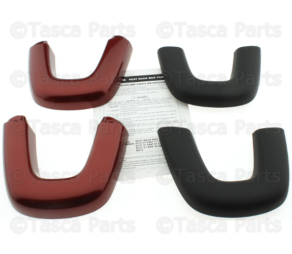 N121V1690F74 - Interior: Seat Back Bar Covers - Copper Red Mica for Mazda: MX-5 Miata Image