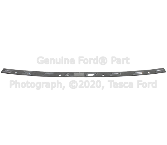 LB5Z16606A - : Hood Badge - Explorer Lettering for Ford Image