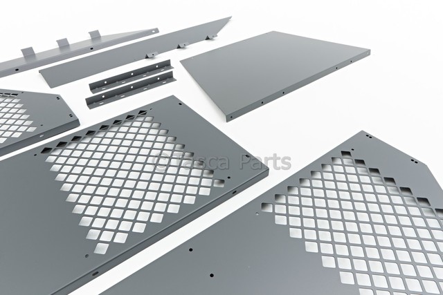 12498711 - Interior: Bulkhead Divider Package - Solid Panel for Chevrolet: Express 1500, Express 2500, Express 3500, Express 4500 | GMC: Savana 1500, Savana 2500, Savana 3500, Savana 4500 Image