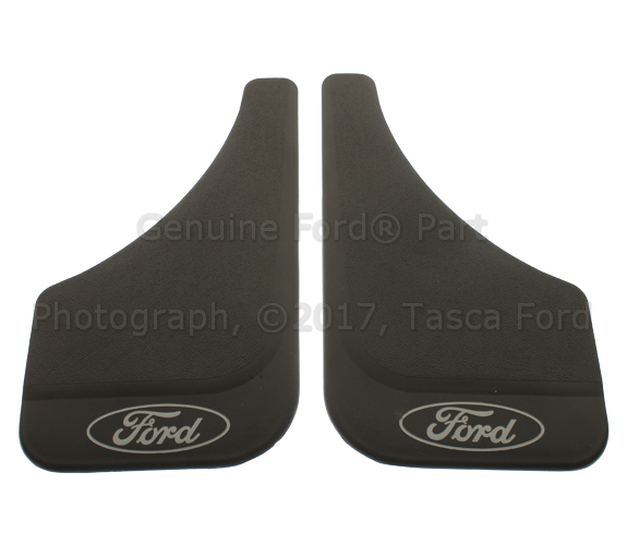 F6AZ16A550AA - Body: Splash Guards - Flat Front for Ford: C-Max, Fiesta, Five Hundred, Focus, Fusion, Police Responder Hybrid, SSV Plug-In Hybrid Image