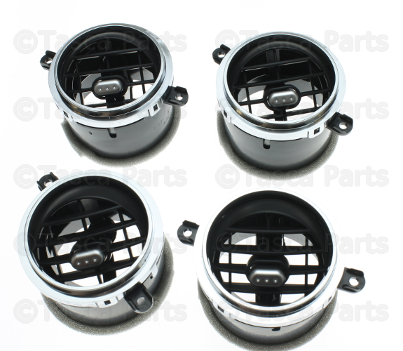N121V1197F - Interior: Bezels - Air Vent (Set Of 4) for Mazda: MX-5 Miata Image