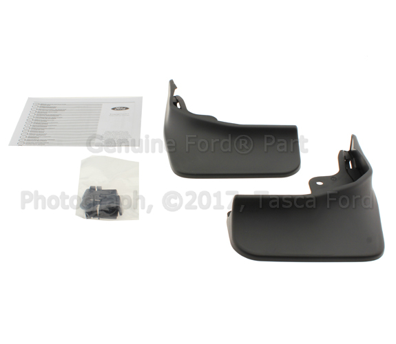 DT1Z16A550B - Body: Splash Guards - Molded - Rear Pair for Ford Image