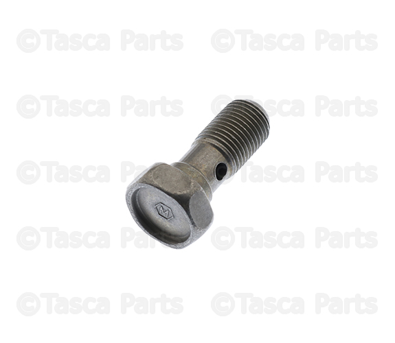 6512427AA - Brakes: Banjo Bolt for Chrysler: 300, Pacifica, Voyager | Dodge: Challenger, Charger, Charger Daytona, Durango, Grand Caravan, Journey | Jeep: Cherokee, Gladiator, Grand Cherokee, Grand Cherokee L, Grand Cherokee WK, Grand Wagoneer, Wagoneer, Wagoneer S, Wrangler, Wrangler JK | Ram: 1500, 1500 Classic, 2500, 3500 Image