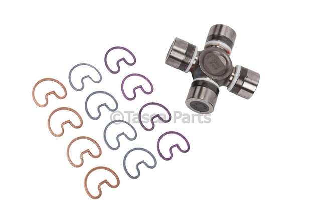 89059111 - Front Drive Axle: Universal Joints for Cadillac: Escalade, Escalade ESV, Escalade EXT | Chevrolet: Astro, Avalanche, Blazer, C2500, Corvette, Express 1500, Express 2500, Express 3500, K1500 Pickup, K2500 Pickup, K3500 Pickup, Silverado 1500, Silverado 1500 Classic, Silverado 1500 HD, Silverado 1500 HD Classic, Silverado 2500, Silverado 2500 HD, Silverado 3500 HD, Suburban 1500, Suburban 2500, Suburban K1500, Suburban K2500, Tahoe, Trailblazer | GMC: C2500 Pickup, Envoy, K1500 Pickup, K2500 Pickup, K3500 Pickup, Safari, Savana 1500, Savana 2500, Savana 3500, Sierra 1500, Sierra 1500 Classic, Sierra 1500 HD, Sierra 1500 HD Classic, Sierra 2500, Sierra 2500 HD, Sierra 3500 HD, Suburban K1500, Suburban K2500, Yukon, Yukon XL 1500, Yukon XL 2500 | Hummer: H2, H3, H3T Image