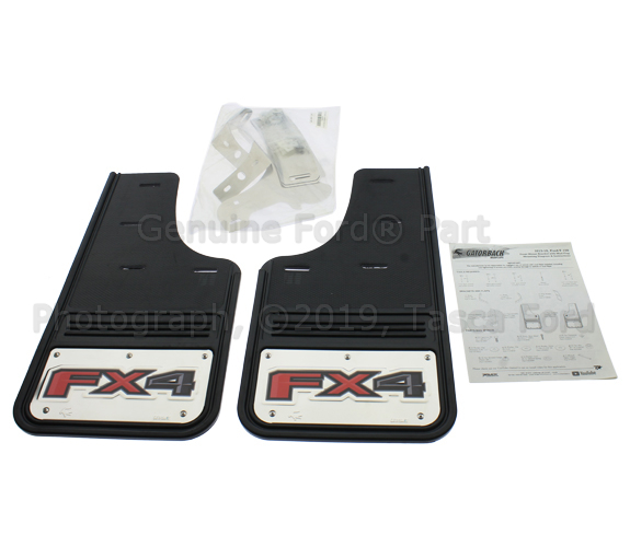 VHL3Z16A550F - Body: Splash Guards, Front, Gatorback for Ford: F-150 Image