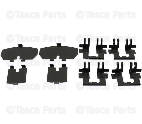 2020-2025 Mazda CX-5 Disc Brake Anti-Rattle Clip Set KBY6-26-49Z