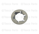 6101782 - Brakes: Push On Round With Teeth Spring Retainer for Chrysler: 300 | Dodge: Challenger, Charger, Ram 1500, Ram 2500, Ram 3500 | Jeep: Gladiator, Wrangler, Wrangler JK | Ram: 1500, 1500 Classic, 2500, 3500 Image