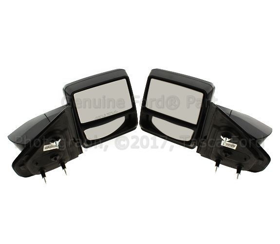 DL3Z17696AA - Exterior: Mirrors, Manual, Trailer Tow, Black for Ford: F-150 Image