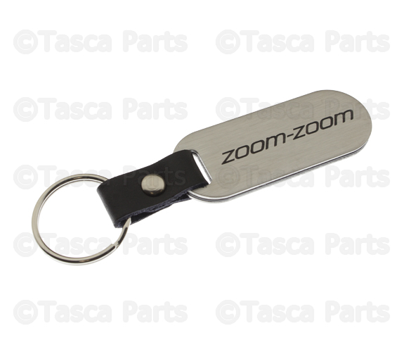 83Z45 - Miscellaneous: Mazda Keychains - Brushed With Zoom-Zoom Logo for Mazda: 2, 3, 5, 6, CX-3, CX-5, CX-7, CX-9, MX-5 Miata Image