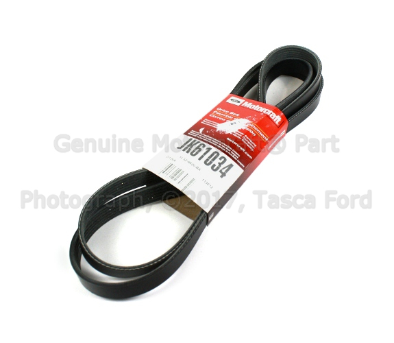 YL3Z8620BA - Cooling System: Serpentine Belt for Ford: F-150, F-150 Heritage Image