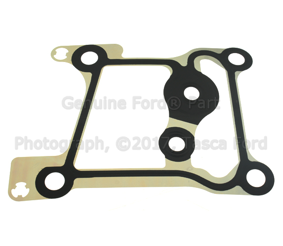 BC3Z6587A - Engine: Turbocharger Oil Line Gasket for Ford: F-250 Super Duty, F-350 Super Duty, F-450 Super Duty, F-550 Super Duty Image