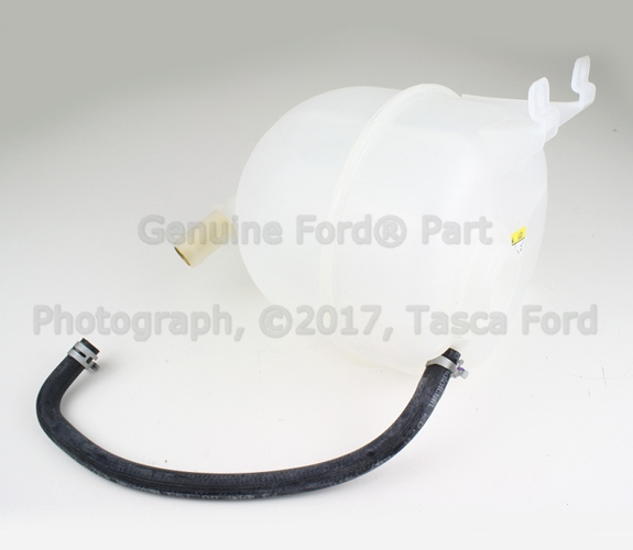 4C2Z8A080BC - Cooling System: Reservoir Tank for Ford: E-150, E-150 Club Wagon, E-150 Econoline, E-150 Econoline Club Wagon, E-250, E-250 Econoline, E-350 Club Wagon, E-350 Econoline, E-350 Econoline Club Wagon, E-350 Super Duty, E-450 Econoline Super Duty, E-450 Super Duty, Econoline Super Duty Image