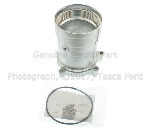 3C3Z6881AA - Cooling System: Housing for Ford: F-250 Super Duty, F-350 Super Duty, F-450 Super Duty Image