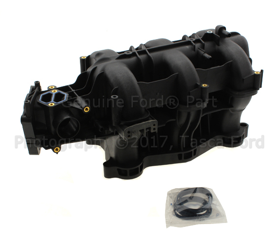 4L5Z9424A - Engine: Intake Manifold for Ford: Explorer, Explorer Sport, Explorer Sport Trac, Ranger | Mercury: Mountaineer Image