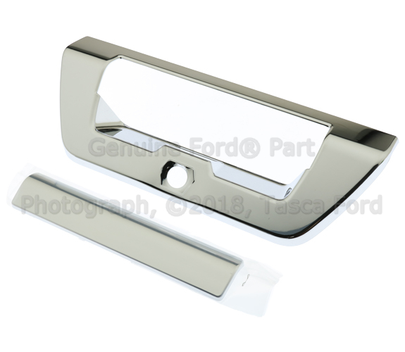 VFL3Z1522404C - Exterior: Tailgate Latch Trim, Chrome, Handle And Bezel for Ford: F-150 Image
