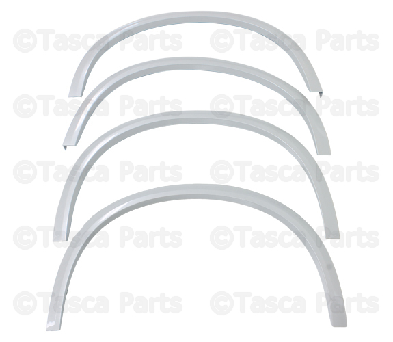 2016-2023 Volvo XC90 Fender Extension - Crystal White Pearl
