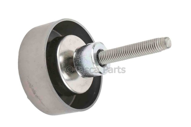 12610680 - Cooling System: Idler Pulley for Buick: Enclave, LaCrosse, Rendezvous | Cadillac: SRX, XTS | Chevrolet: Captiva Sport, Equinox, Impala, Impala Limited, Malibu, Traverse, Traverse Limited | GMC: Acadia, Acadia Limited, Terrain | Pontiac: G6, Torrent | Saturn: Aura, Outlook, Vue Image