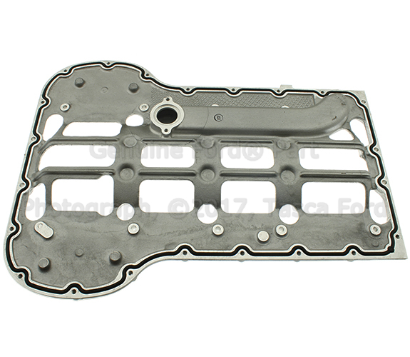 4C3Z6675AA - Engine: Upper Oil Pan for Ford: Excursion, F-250 Super Duty, F-350 Super Duty, F-450 Super Duty, F-550 Super Duty Image